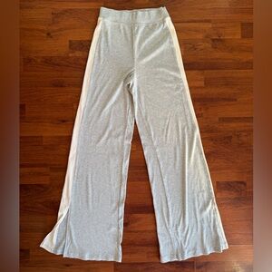 Offline‎ by Aerie Gray Wide-Leg Ribbed Pants